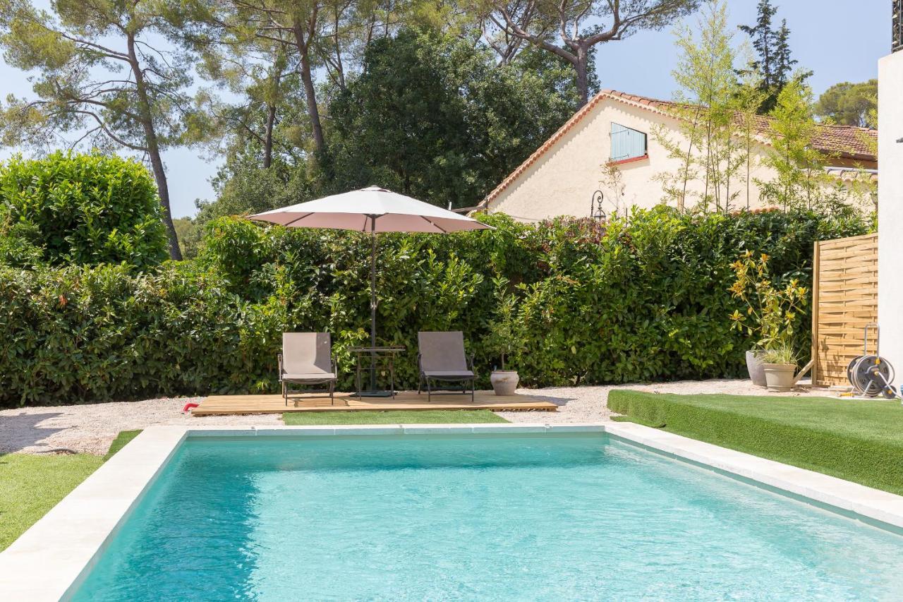 Luxurious&spacious apartment in the heart of the Côte d'Azur Roquefort Les Pins Exterior foto
